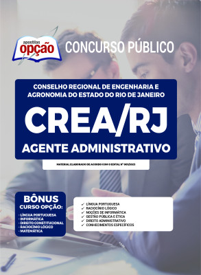 Apostila CREA-RJ - Agente Administrativo