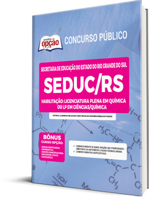 Apostila SEDUC-RS - Habilitação: Licenciatura Plena em Química ou LP em Ciências/Química