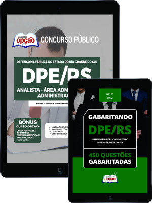 Combo Digital DPE-RS - Analista - Área Administrativa - Administração