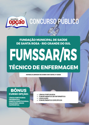 Apostila FUMSSAR-RS - Técnico de Enfermagem
