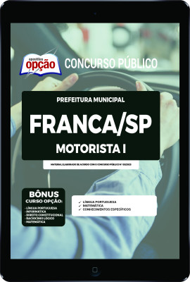Apostila Prefeitura de Franca - SP em PDF Motorista I