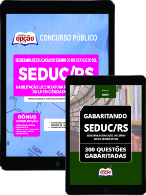 Combo Digital SEDUC-RS - Habilitação: Licenciatura Plena em Química ou LP em Ciências/Química