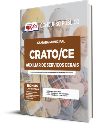 Apostila Câmara de Crato - CE - Auxiliar de Serviços Gerais