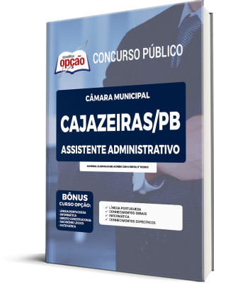 Apostila Câmara de Cajazeiras - PB - Assistente Administrativo