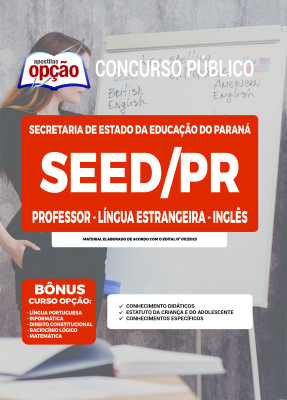 Apostila SEED-PR - Professor - Língua Estrangeira - Inglês