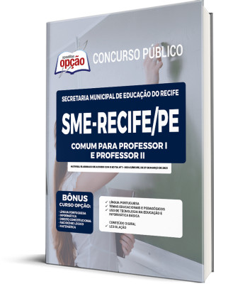 Apostila SME Recife - PE - Comum para Professor I e Professor II