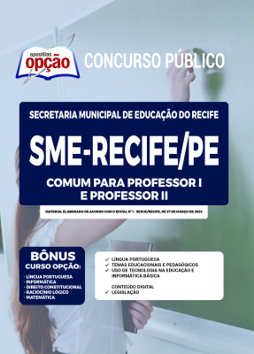 Apostila SME Recife - PE - Comum para Professor I e Professor II