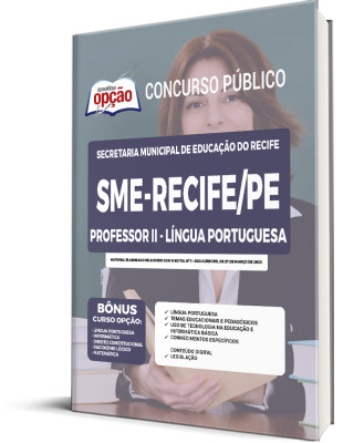 Apostila SME Recife - PE - Professor II - Língua Portuguesa