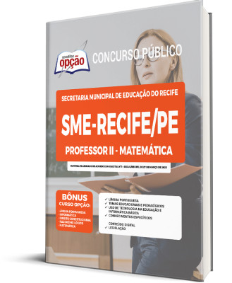 Apostila SME Recife - PE - Professor II - Matemática