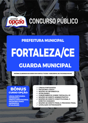 Apostila Prefeitura de Fortaleza - CE - Guarda Municipal