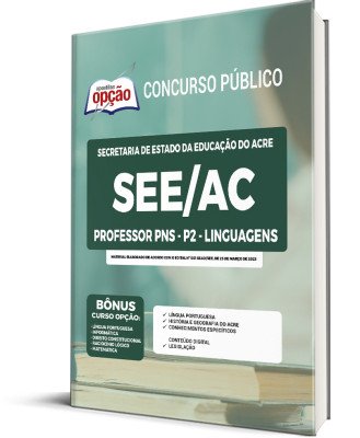 Apostila SEE-AC - Professor PNS - P2 - Linguagens