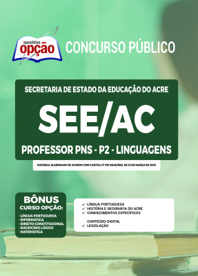 Apostila SEE-AC - Professor PNS - P2 - Linguagens