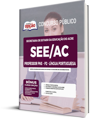 Apostila SEE-AC - Professor PNS - P2 - Língua Portuguesa