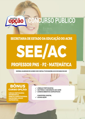 Apostila SEE-AC - Professor PNS - P2 - Matemática
