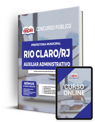 Apostila Prefeitura de Rio Claro - RJ - Auxiliar Administrativo