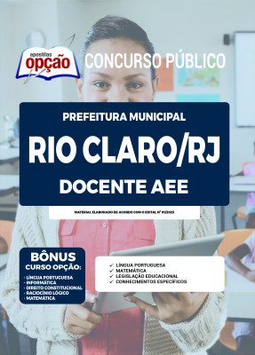 Apostila Prefeitura de Rio Claro - RJ - Docente I - AEE