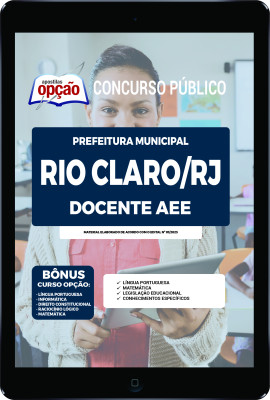 Apostila Prefeitura de Rio Claro - RJ em PDF - Docente I - AEE