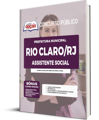 Apostila Prefeitura de Rio Claro - RJ - Assistente Social