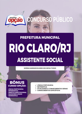 Apostila Prefeitura de Rio Claro - RJ - Assistente Social