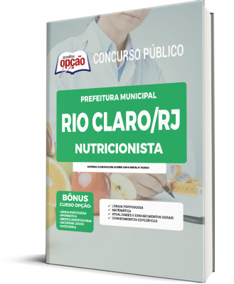 Apostila Prefeitura de Rio Claro - RJ - Nutricionista