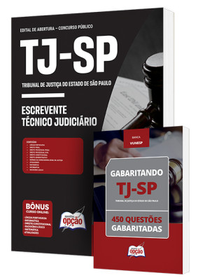 Combo Impresso TJ-SP Escrevente Técnico Judiciário