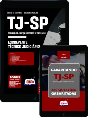 Combo Digital TJ-SP Escrevente Técnico Judiciário