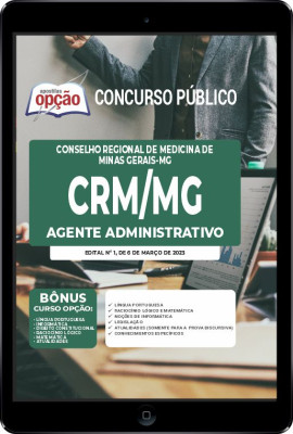 Apostila CRM-MG em PDF - Agente Administrativo