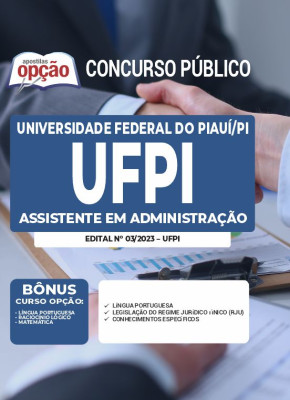 Apostila UFPI - Assistente em Administração