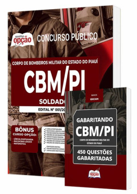 Combo Impresso CBM-PI - Soldado