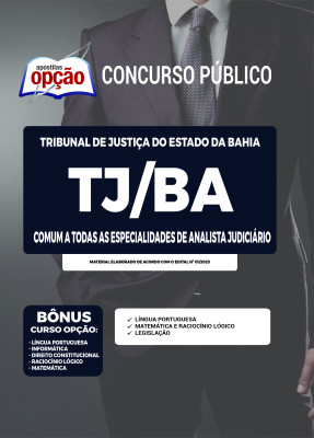 Apostila TJ-BA - Comum a Todas as Especialidades de Analista Judiciário