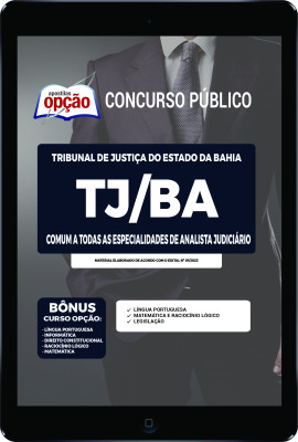 Apostila TJ-BA em PDF - Comum a Todas as Especialidades de Analista Judiciário