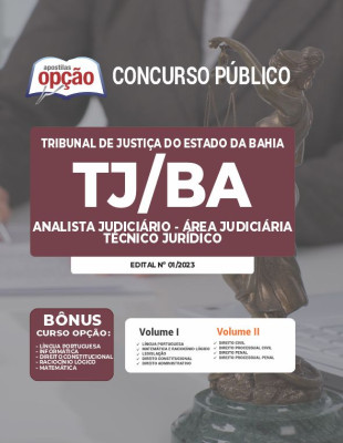 Apostila TJ-BA - Analista Judiciário - Área Judiciária - Técnico Jurídico