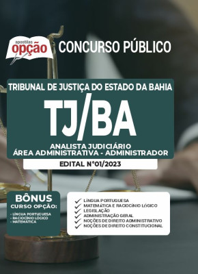 Apostila TJ-BA - Analista Judiciário - Área Administrativa - Administrador