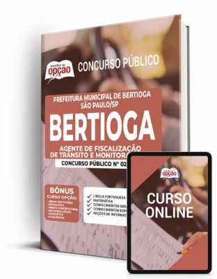 Apostila Prefeitura de Bertioga - SP - Agente de Fiscalização de Trânsito e Monitoramento