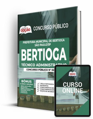 Apostila Prefeitura de Bertioga - SP - Técnico Administrativo
