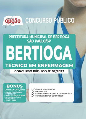 Apostila Prefeitura de Bertioga - SP - Técnico em Enfermagem