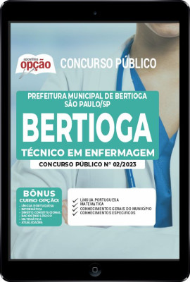 Apostila Prefeitura de Bertioga - SP em PDF - Técnico em Enfermagem