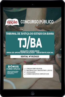 Apostila TJ-BA em PDF - Analista Judiciário - Área de Apoio Especializado - Assistente Social
