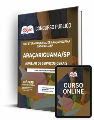 Apostila Prefeitura de Araçariguama - SP - Auxiliar de Serviços Gerais