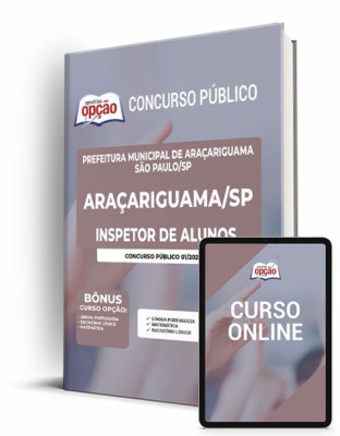 Apostila Prefeitura de Araçariguama - SP - Inspetor de Alunos