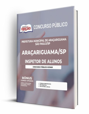 Apostila Prefeitura de Araçariguama - SP - Inspetor de Alunos