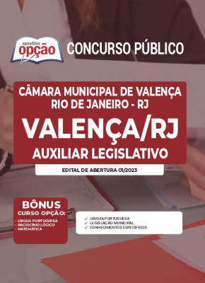 Apostila Câmara de Valença - RJ - Auxiliar Legislativo