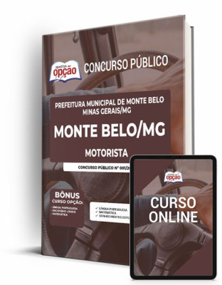 Apostila Prefeitura de Monte Belo - MG - Motorista