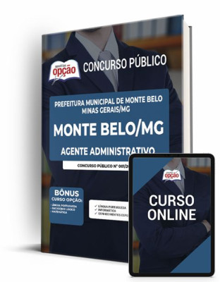 Apostila Prefeitura de Monte Belo - MG - Agente Administrativo