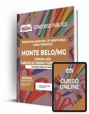 Apostila Prefeitura de Monte Belo - MG - Comum aos Cargos de Ensino Fundamental