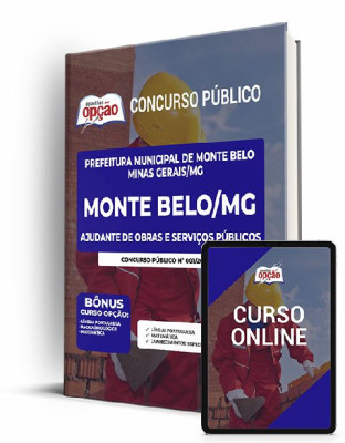 Apostila Concurso Prefeitura de Monte Belo (MG) 2023