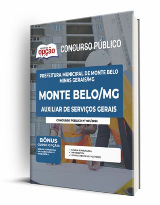 Apostila Prefeitura de Monte Belo - MG - Auxiliar de Serviços Gerais