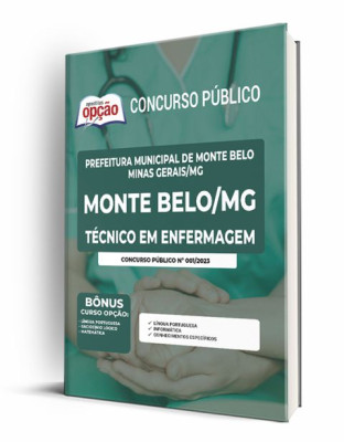 Apostila Prefeitura de Monte Belo - MG - Técnico em Enfermagem