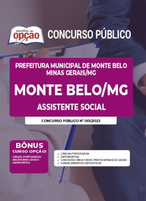 Apostila Prefeitura de Monte Belo - MG - Assistente Social
