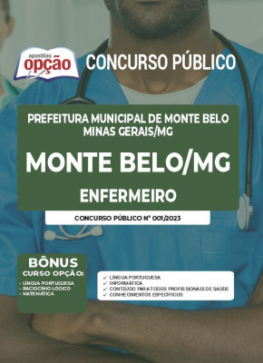 Apostila Prefeitura de Monte Belo - MG - Enfermeiro